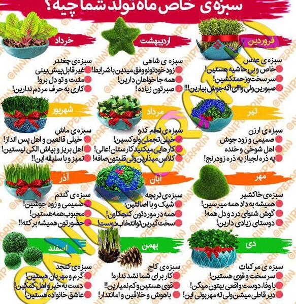 عکس ماه های تولد دخترانه