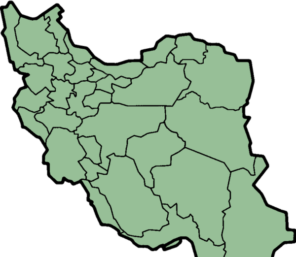 دانلود عکس نقشه خام ایران