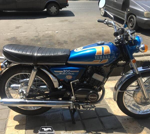 عکس موتور یاماها ۲۰۰