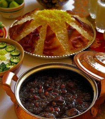 عکس تره قورمه سبزی