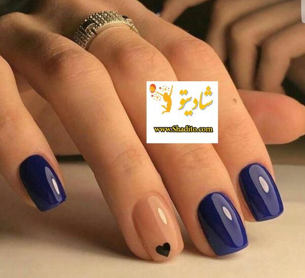 عکس ناخن گرد
