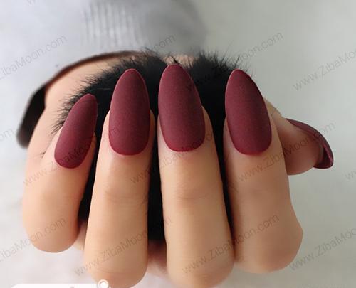 عکس ناخن گرد