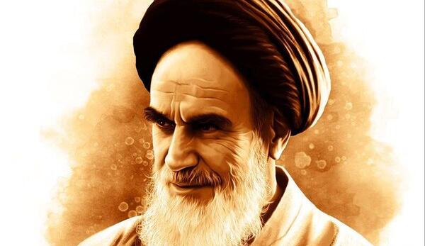 عکس ساده امام خمینی