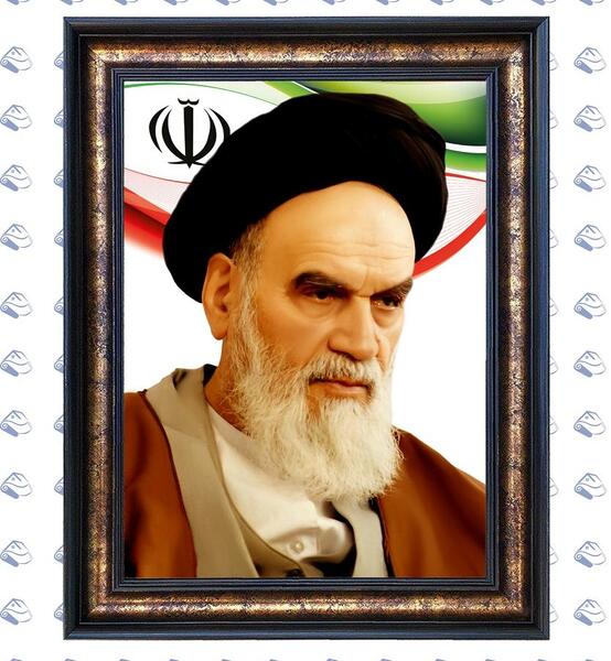 عکس ساده امام خمینی