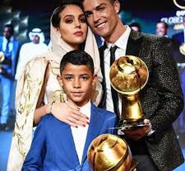عکس عروسی رونالدو وهمسرش
