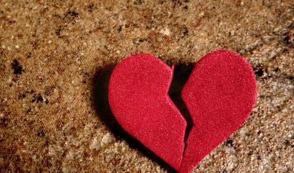 عکس قلب واقعی شکسته