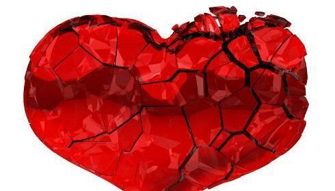 عکس قلب واقعی شکسته