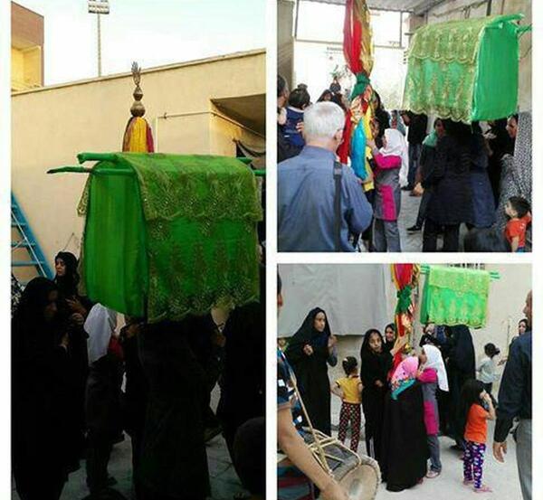 عکس گهواره محرم