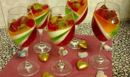 عکس ژله در جام