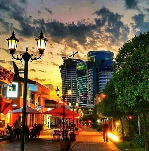عکس متل قو در شب
