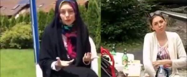 عکس بی روسری آزاده نامداری