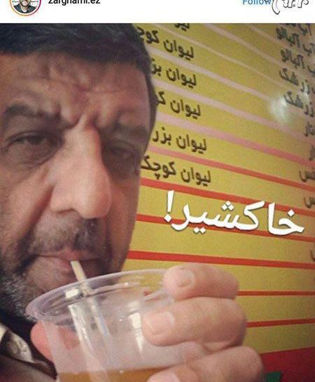 عکس ارتشبد عزت الله ضرغامی