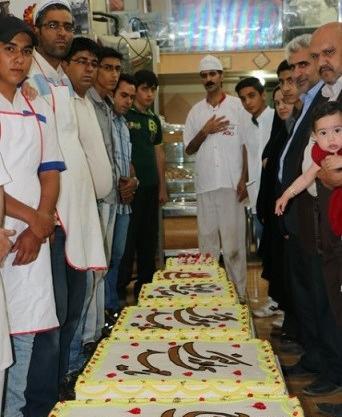 عکس روی کیک نیمه شعبان