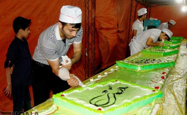 عکس روی کیک نیمه شعبان