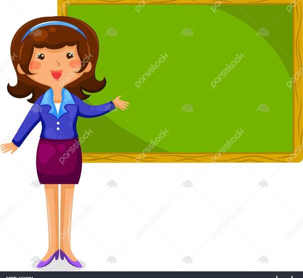 عکس کارتونی تخته کلاس