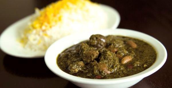 عکس قورمه سبزی خانگی