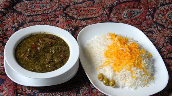 عکس قورمه سبزی خانگی