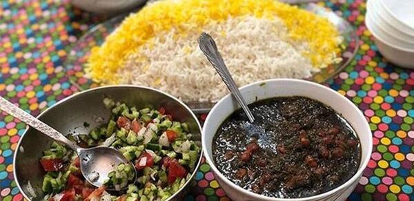 عکس قورمه سبزی خانگی
