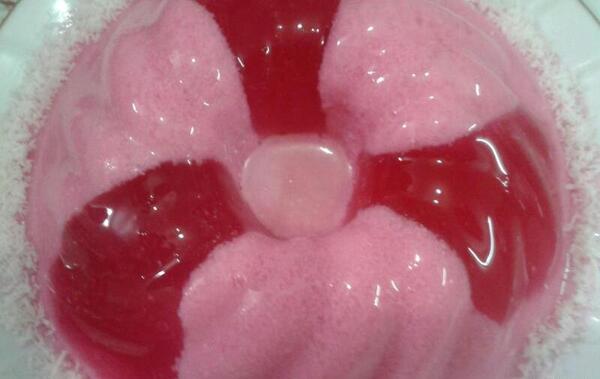 عکس ژله صورتی