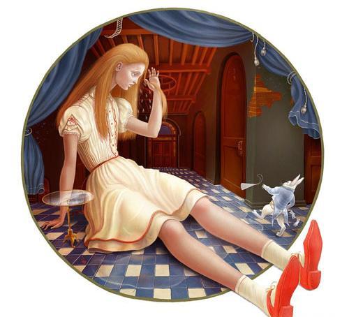 عکس کارتون آلیس در سرزمین عجایب