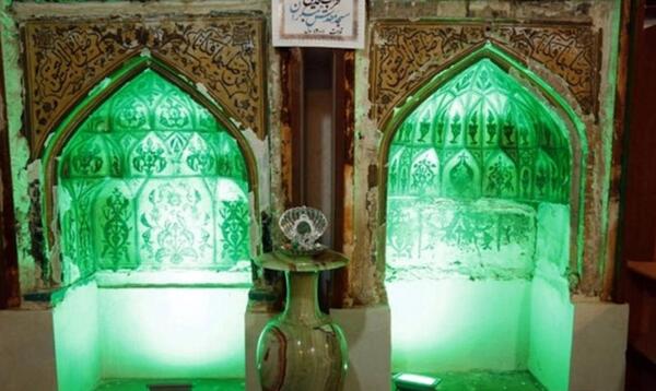 عکس قدیمی مسجد جمکران