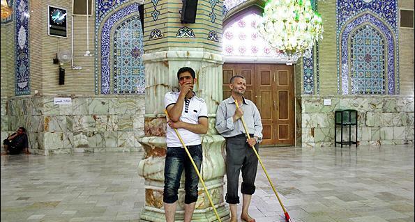 عکس قدیمی مسجد جمکران
