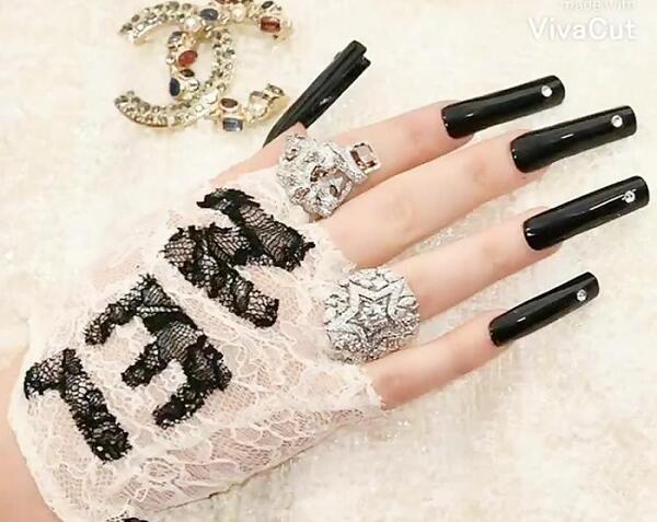عکس ناخن های بیلی ایلیش
