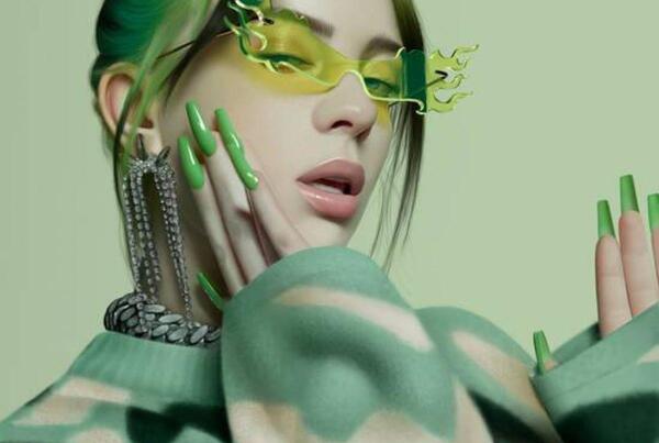 عکس ناخن های بیلی ایلیش