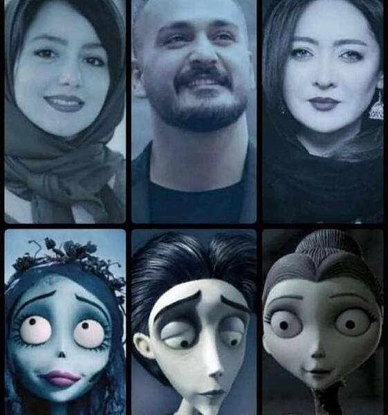 عکس کارتون عروس مرده ها