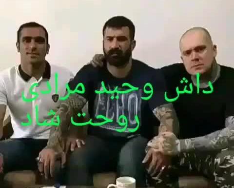 عکس وحید مرادی دعوا
