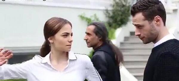 عکس پشت صحنه استانبول ظالم در اینستا