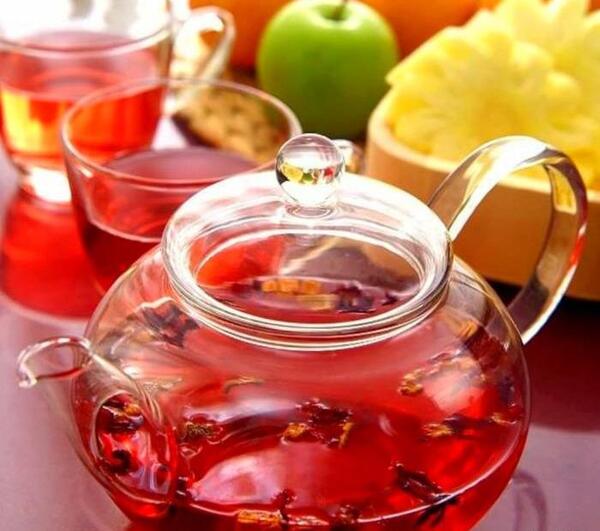 عکس چای میوه ای