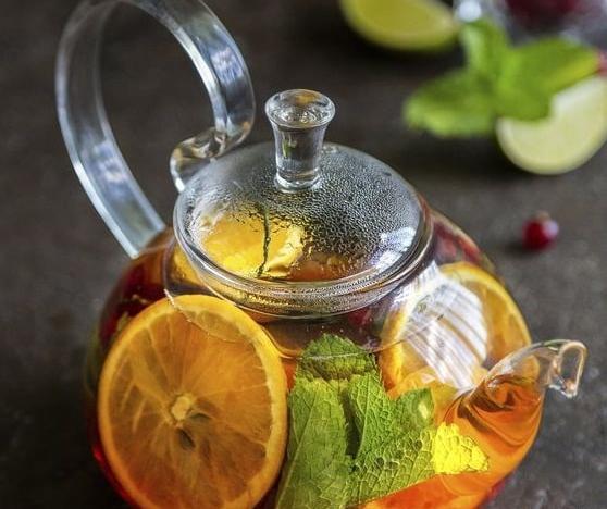 عکس چای میوه ای
