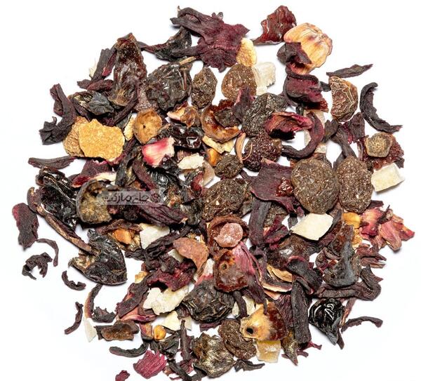 عکس چای میوه ای