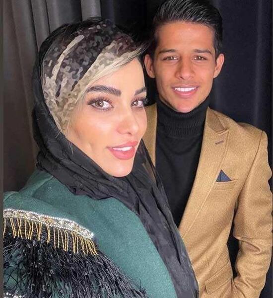 عکس زن فرشید اسماعیلی