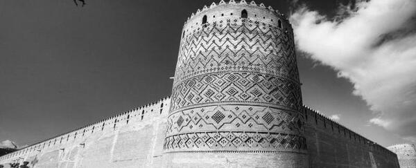 عکس قدیمی ارگ کریم خان