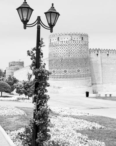 عکس قدیمی ارگ کریم خان