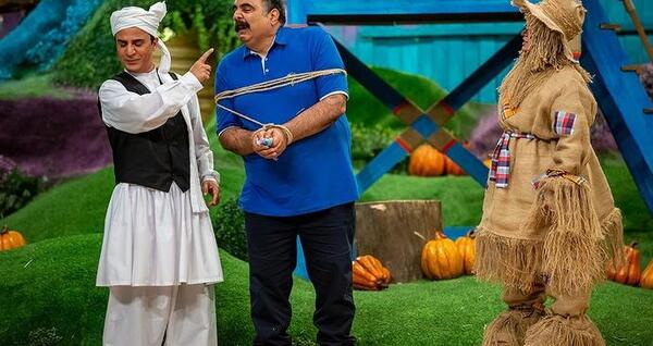 عکس مرد کهن در سریال کلبه عمو پورنگ