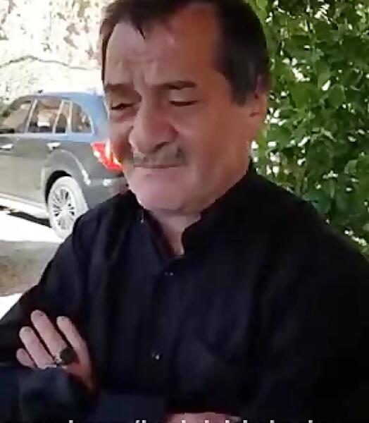 عکس وحید مرادی با امین اقا فرزانه