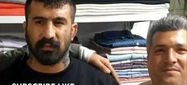 عکس وحید مرادی با امین اقا فرزانه