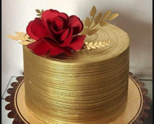 عکس کیک تولد پسرانه گلدار