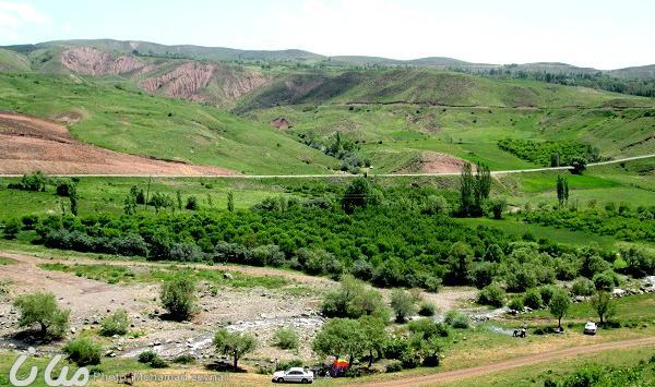 عکس روستا میانه