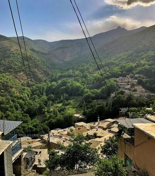 عکس روستا میانه