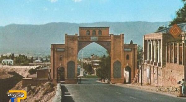 عکس قدیمی دروازه قران