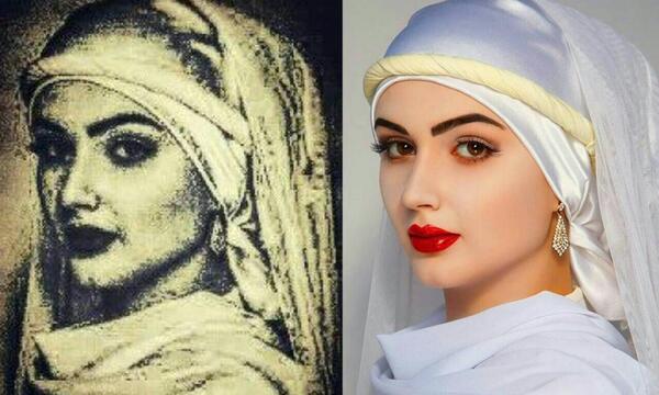 عکس چشمان زلیخا