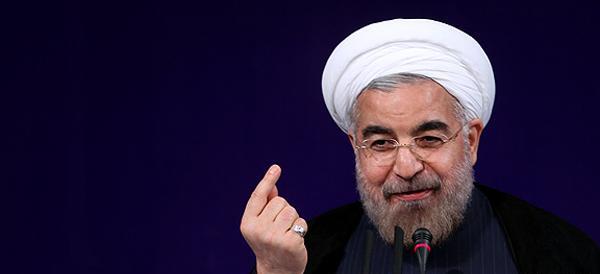 عکس خنده حسن روحانی