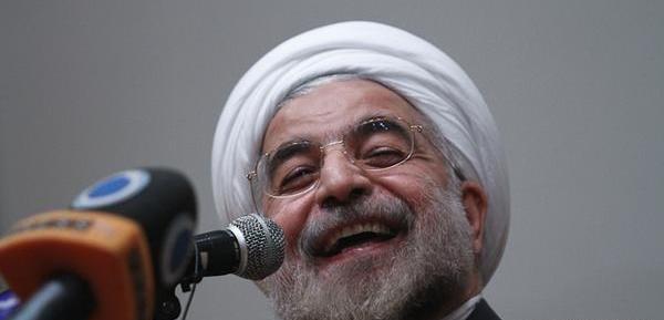 عکس خنده حسن روحانی