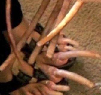 عکس ناخن دراز