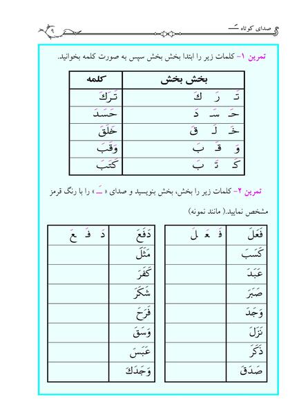 عکس آموزش روخوانی قرآن کریم