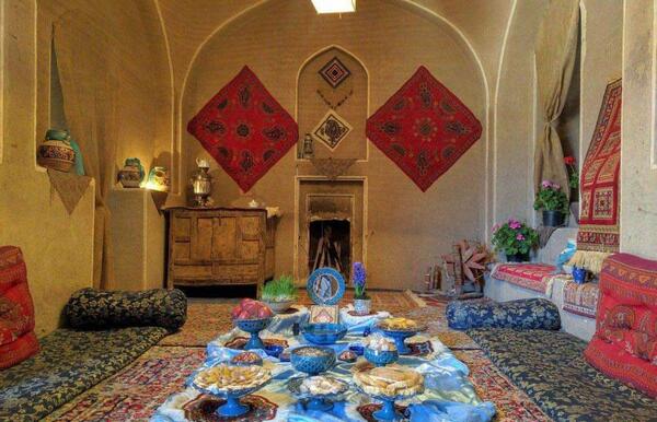 عکس تصاویر سفره هفت سین قدیمی